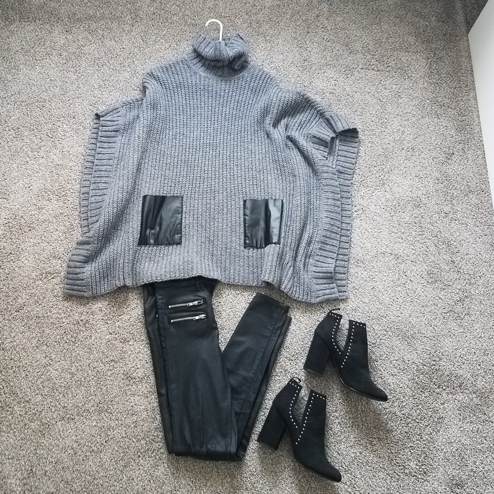 Michael Kors Sweater Poncho
